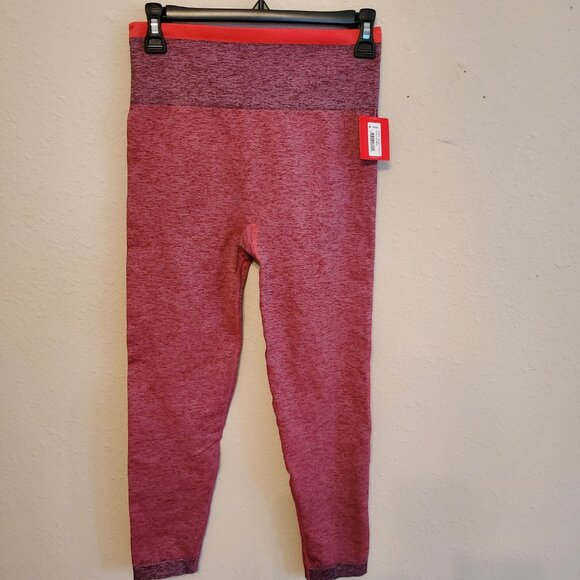 SPANX Space dye Coral Punch Seamless Sculp Leggings Size M/10 - Picture 4 of 11